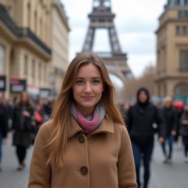 Sophie in Paris on a guided art walk